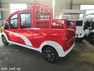  4座电动货斗巡逻车城管执法车